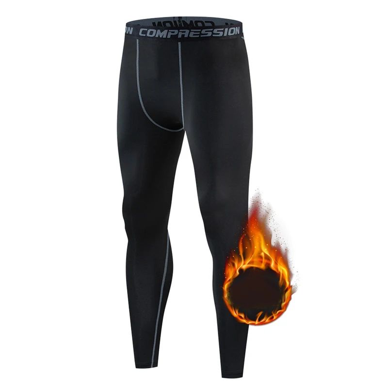 Winter Men Thermal Underwear Man Fleece Leggings Tights Warm 女士内衣/男士内衣/家居服 保暖套装 原图主图