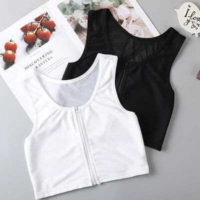 Tank Top Tomboy Vest Shirt Chest Binder Trans Underwear Stre