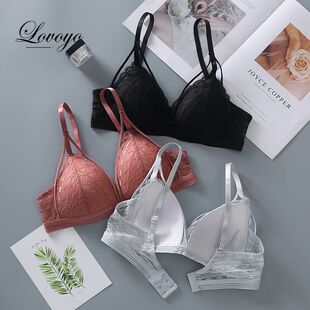 Women Lace Bras Bralett Push for Lingerie Wireless Female