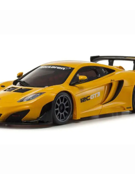 京商 Kyosho MiniZ  RWD MR-03 迈凯伦12C 竞速套车 GT3 2013橙色