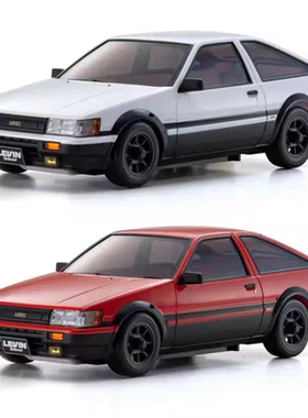京商 MINI-Z AE86 卡罗拉 经典车型 LEVIN 车壳 仿真 静态模型