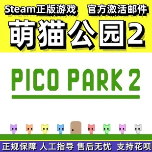 steam萌猫公园2PICO PARK 2在线合作国区礼物PC中文正版