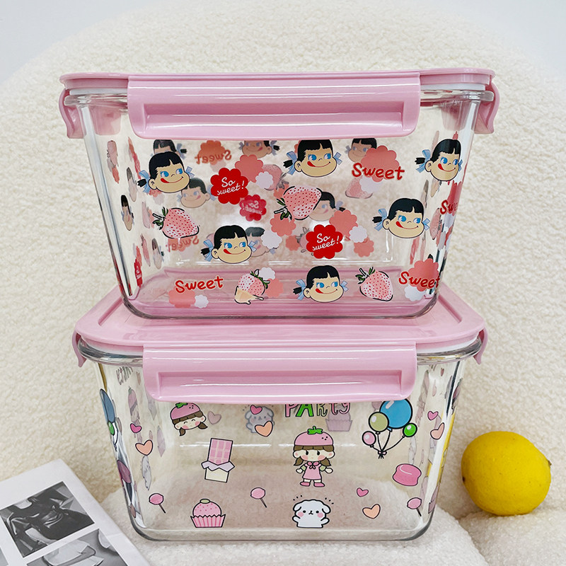 高硼硅耐热水果保鲜盒带盖子汤桶密封超大容量微波炉加热玻璃饭盒,餐饮具,保鲜盒,淘宝优惠券,粉丝福利购,淘宝优惠卷