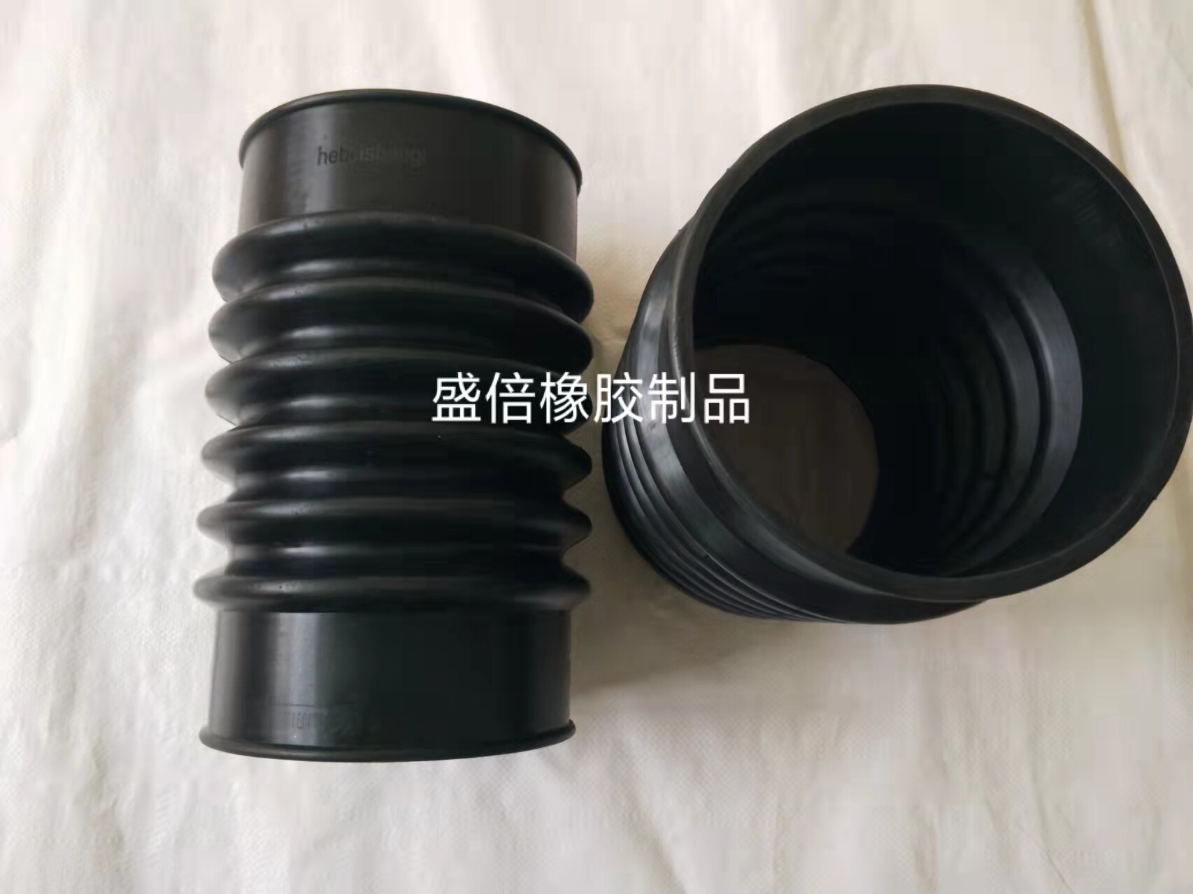 内径110 160mm 橡胶波纹管工业洗衣机排水管桥梁排水软连接伸缩节