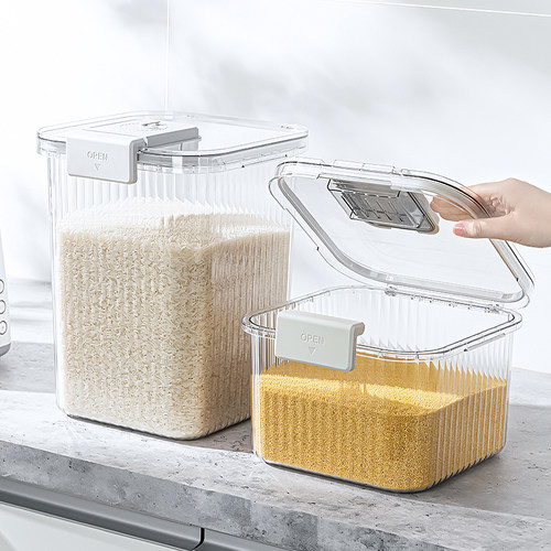 日本装米桶家用防虫密封储存罐