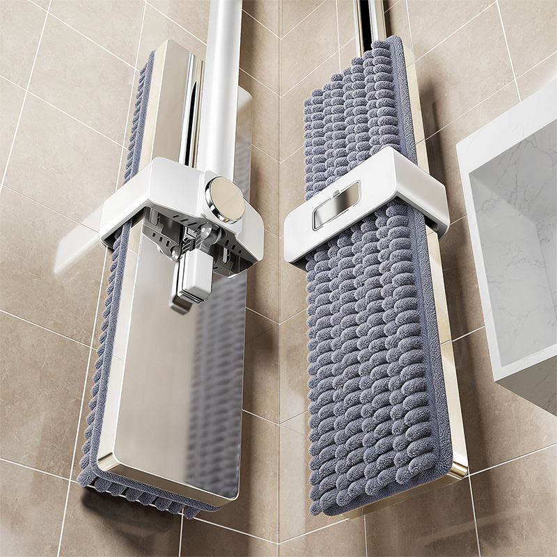 拖把一拖净干湿两用雪尼尔免手洗