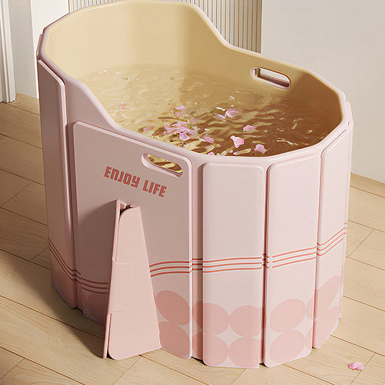 日本泡澡桶大人折叠家用洗澡桶儿童成人专用浴缸泡浴桶可坐沐浴盆