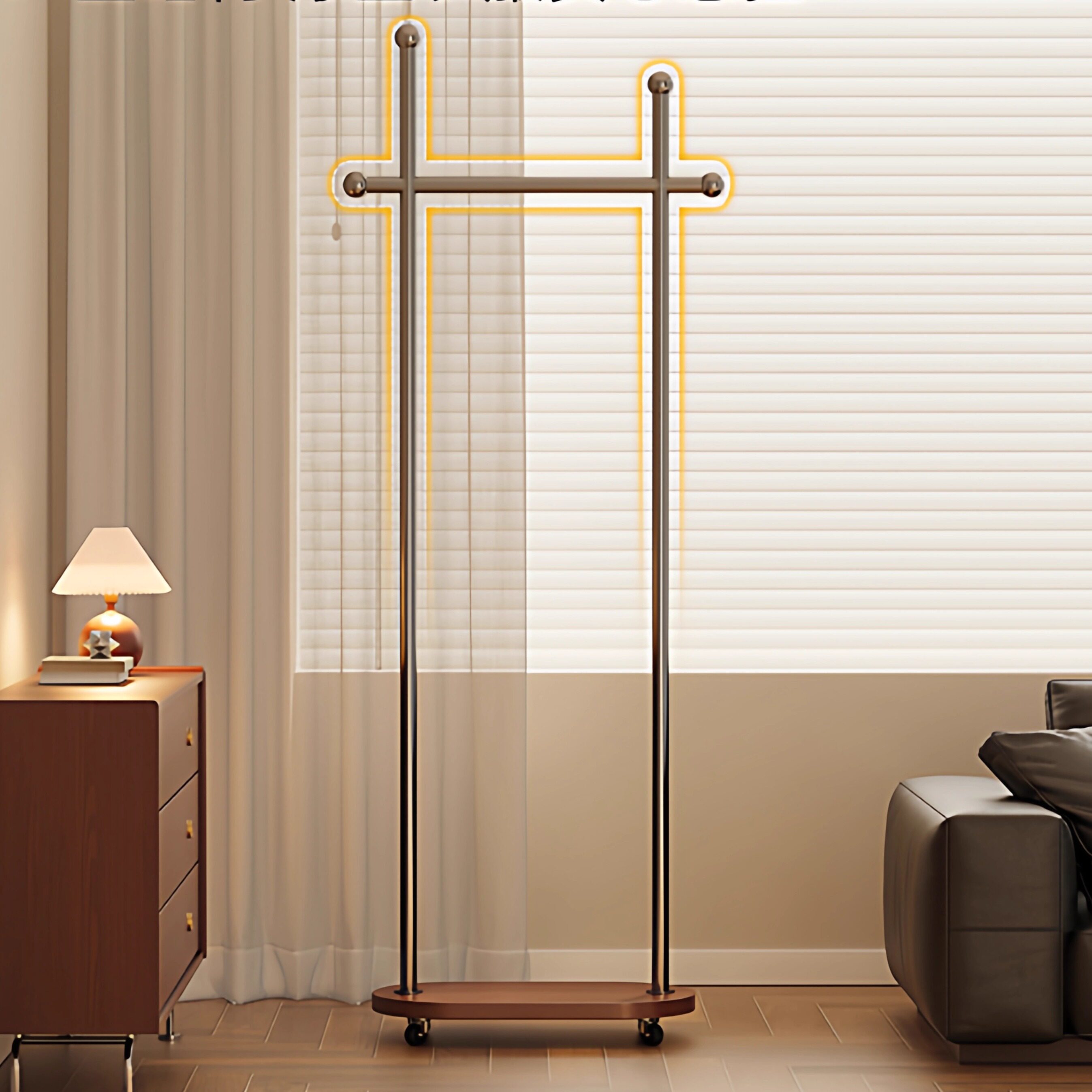 日本品质の金属挂衣架不占空间