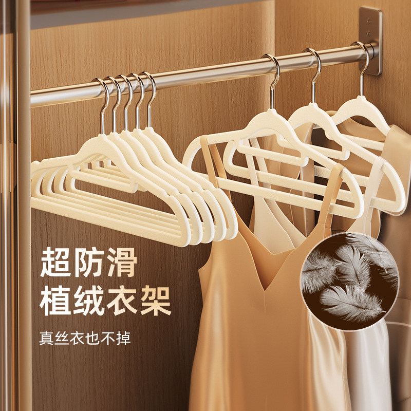 日本植绒衣架整理师专用衣挂家用