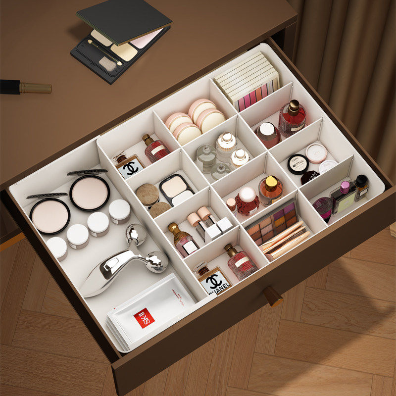 日本伸缩抽屉收纳盒分隔收纳化妆品整理盒厨房橱柜柜内储物盒神器,收纳整理,桌面收纳盒,淘宝优惠券,粉丝福利购,淘宝优惠卷