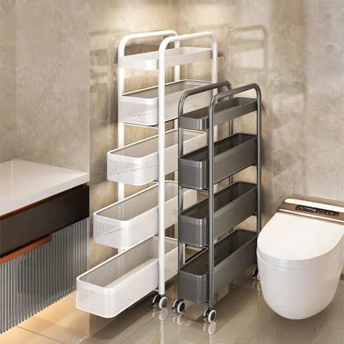 一体免安装夹缝小推车