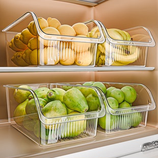 日本冰箱整理盒收纳盒食品级保鲜盒厨房专用冷冻水果蔬菜鸡蛋储物