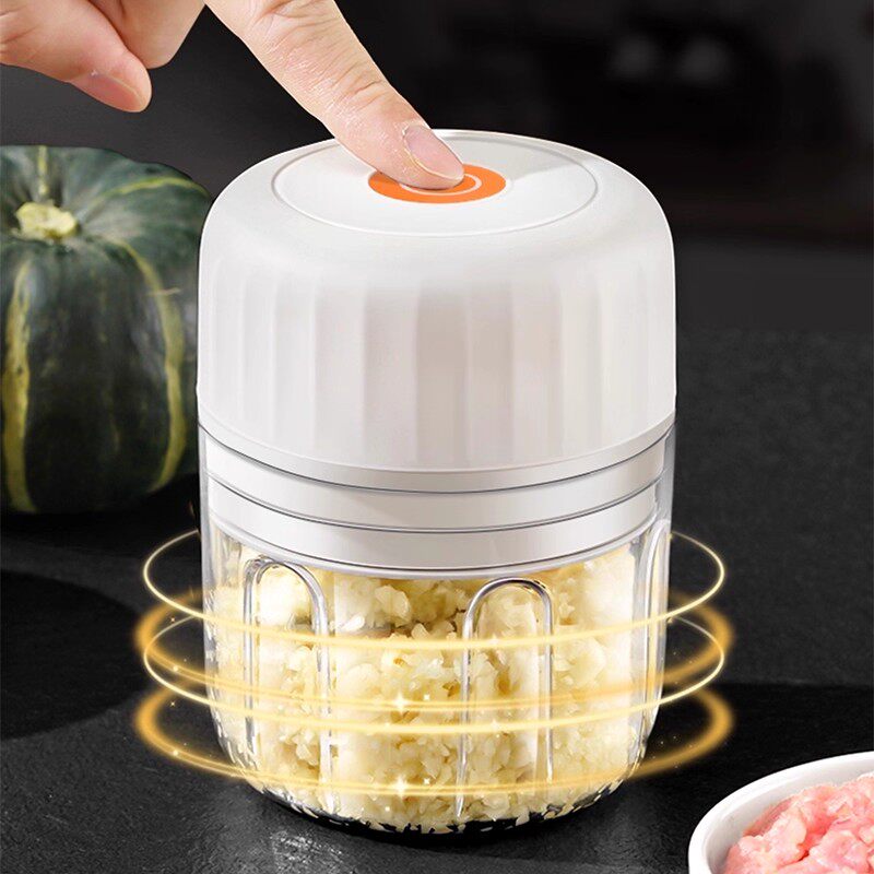 日本捣蒜器电动蒜绞肉神奇