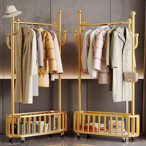 日本衣架落地家用卧室挂衣架