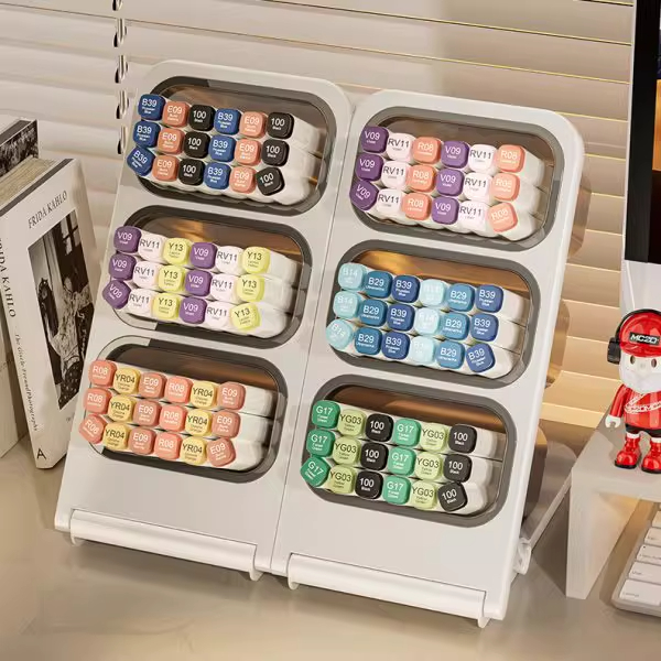 日本马克笔笔筒画笔收纳盒