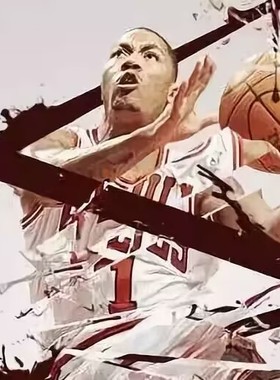 德里克·罗斯1号球衣4号25号城市复古篮球服Derrick Rose背心