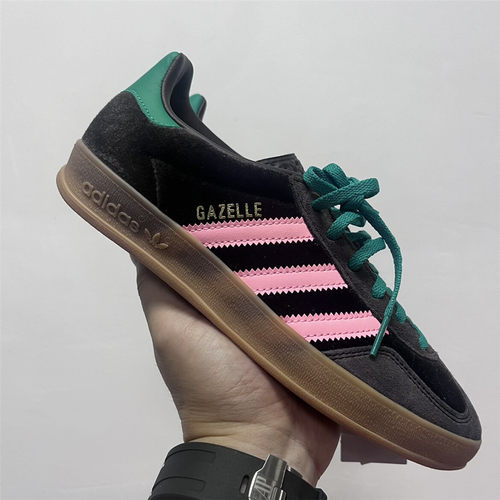 adidas Originals Gazelle Indoor防滑耐磨复古T头鞋德训鞋JI2714