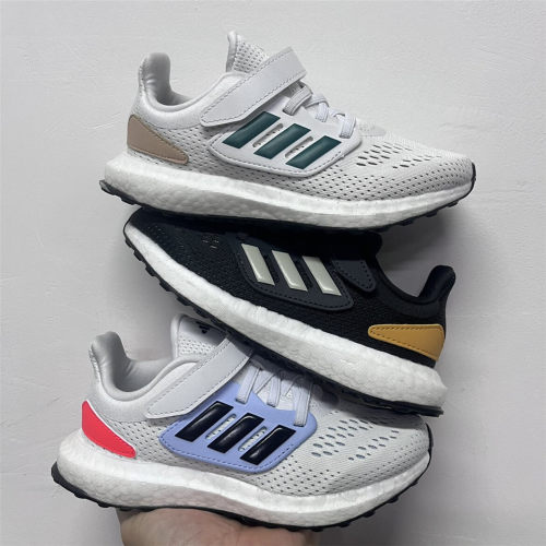 adidas  Pureboost 22儿童防滑耐磨透气减震跑鞋IF5551 GZ2601