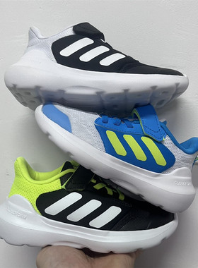 adidas  Tensaur Run 3.0透气防滑耐磨魔术贴儿童运动鞋JQ4850