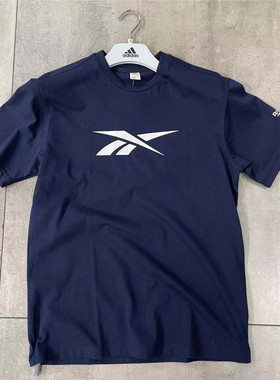 REEBOK锐步男女LOGO透气运动休闲圆领短袖 GR8479 GR8481 GR8480