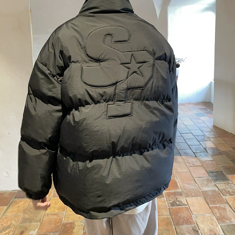 814-1-MF2233-P138168立体背面字母棉服棉衣,男装棉衣,星座814-1