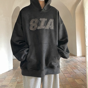 牛仔贴布刺绣麂皮绒卫衣814-1-WY3100-P78 98(100聚酯纤维)图片