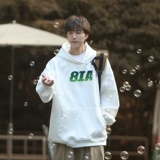 渐变牙刷绣麂皮绒连帽卫衣814-1-WY2040-P68控89（100聚酯纤维，男装卫衣，星座814-1