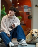 毛圈绒高领纯色毛衣针织衫814-1-M778-P78（100聚酯纤维），男装针织衫/毛衣，星座814-1