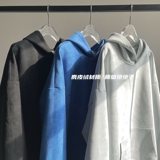 质感拉满麂皮绒连帽卫衣男女秋装814-1-WY6603-P68，男装卫衣，星座814-1