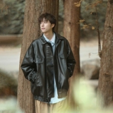 日系工装皮夹克外套男女814-1-JK400-P118148，男装夹克，星座814-1