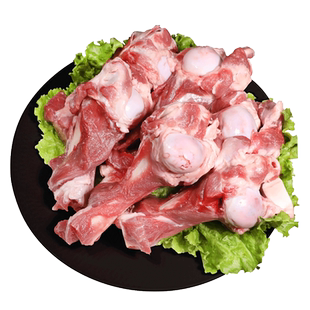 新鲜羊棒骨5斤带肉羊腿骨内蒙古羊肉现杀冷冻羊筒骨腿吸骨髓煲汤