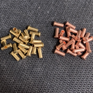 黄铜紫铜火轮半空心铆钉 适用ZIP维修配件打火机内胆零件齿轮 钉