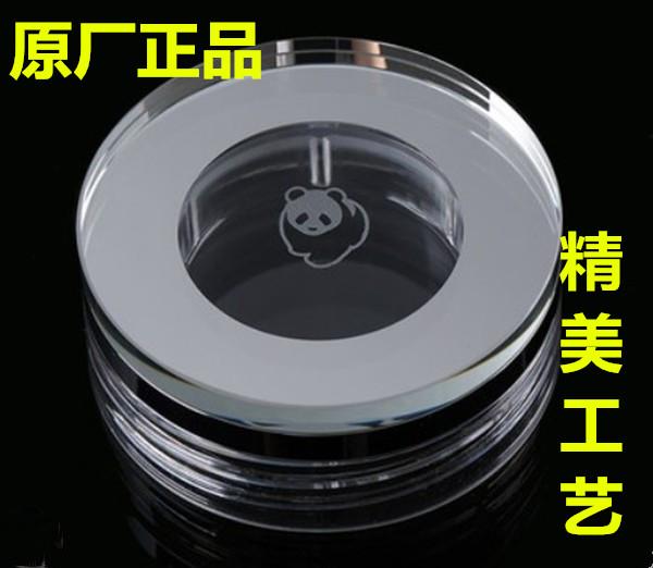 高山流水杯盖玻璃杯盖子配件1号玻璃杯