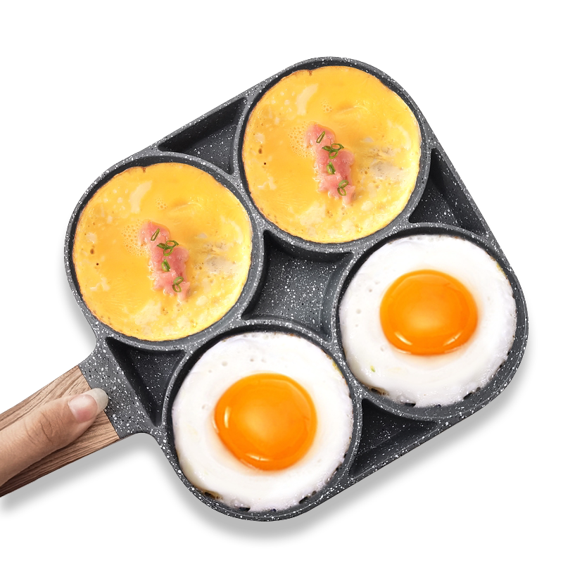 鸡蛋汉堡机小平底锅家用早餐