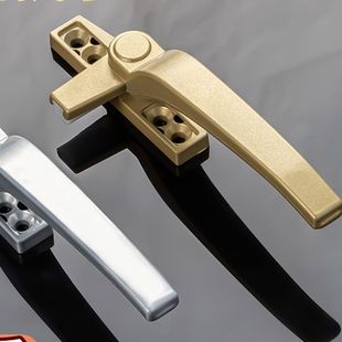 老式塑钢执手塑钢窗把手推拉窗户把手平开门窗拉手七字执手锁配件