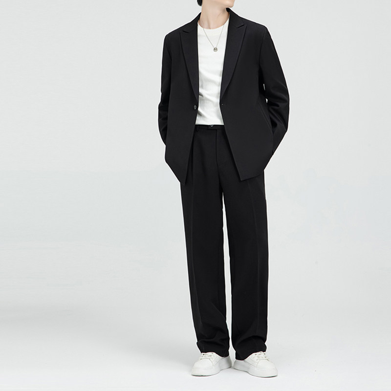 306B-2-T3230-P2002025秋季时尚痞帅微阔西服两件套装,男装西服,星座507A（原星座306B-2）
