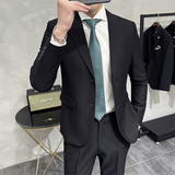507A-T686-P2302025秋冬时尚男士西服西裤双扣两件套装礼服，男装西裤，星座507A（原星座306B-2）
