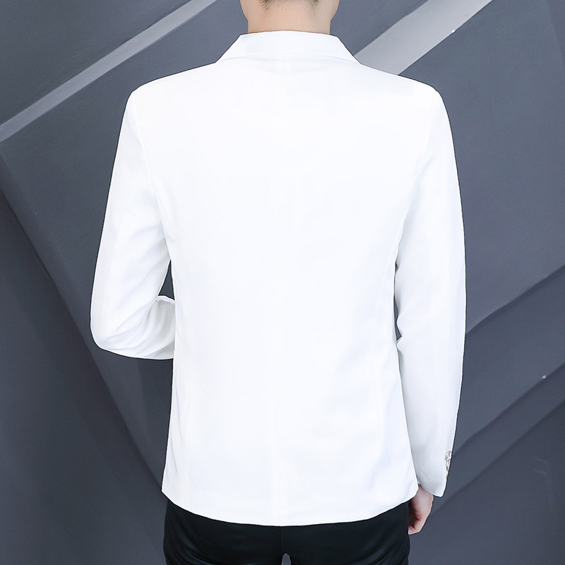 306B-2-X315-P652025秋季时尚纯色净版小西装长袖西服外套,男装西服套装,星座507A（原星座306B-2）