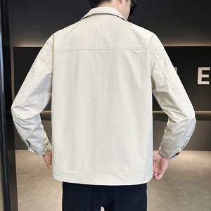 507A-JK419-P80 2025春季新品时尚男士休闲夹克男士外套图片