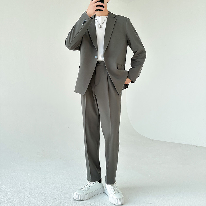 306B-2-T3250-P2302025春装时尚青年雅痞帅气西服两件套装,男装西服,星座507A（原星座306B-2）