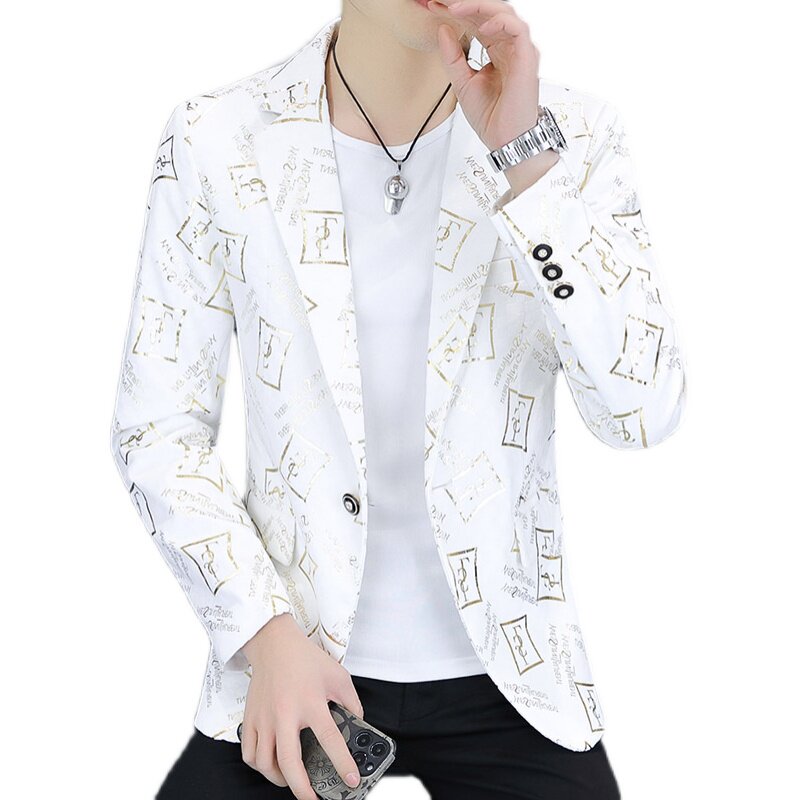 306B-2-X321-P802023春季男士条纹小西装青年修身西服外套,男装西服,星座507A（原星座306B-2）