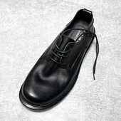 真皮通勤上班结婚德比头层牛皮日系大头休闲皮鞋 软皮商务正装 男鞋