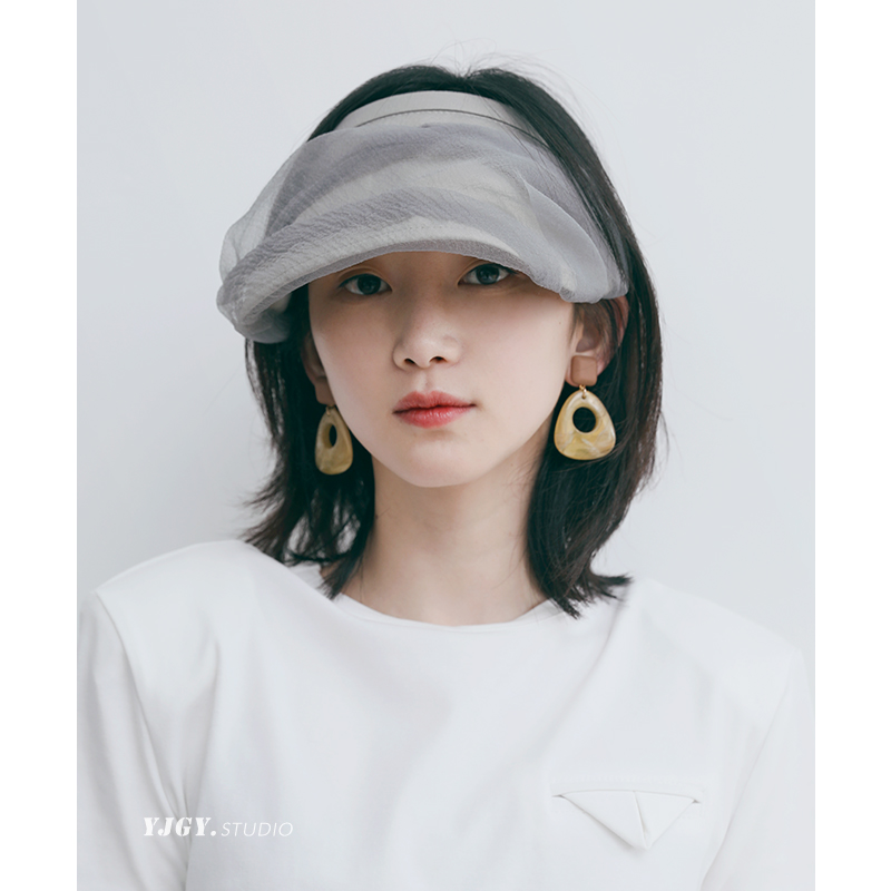 防晒帽空顶遮阳帽太阳帽潮