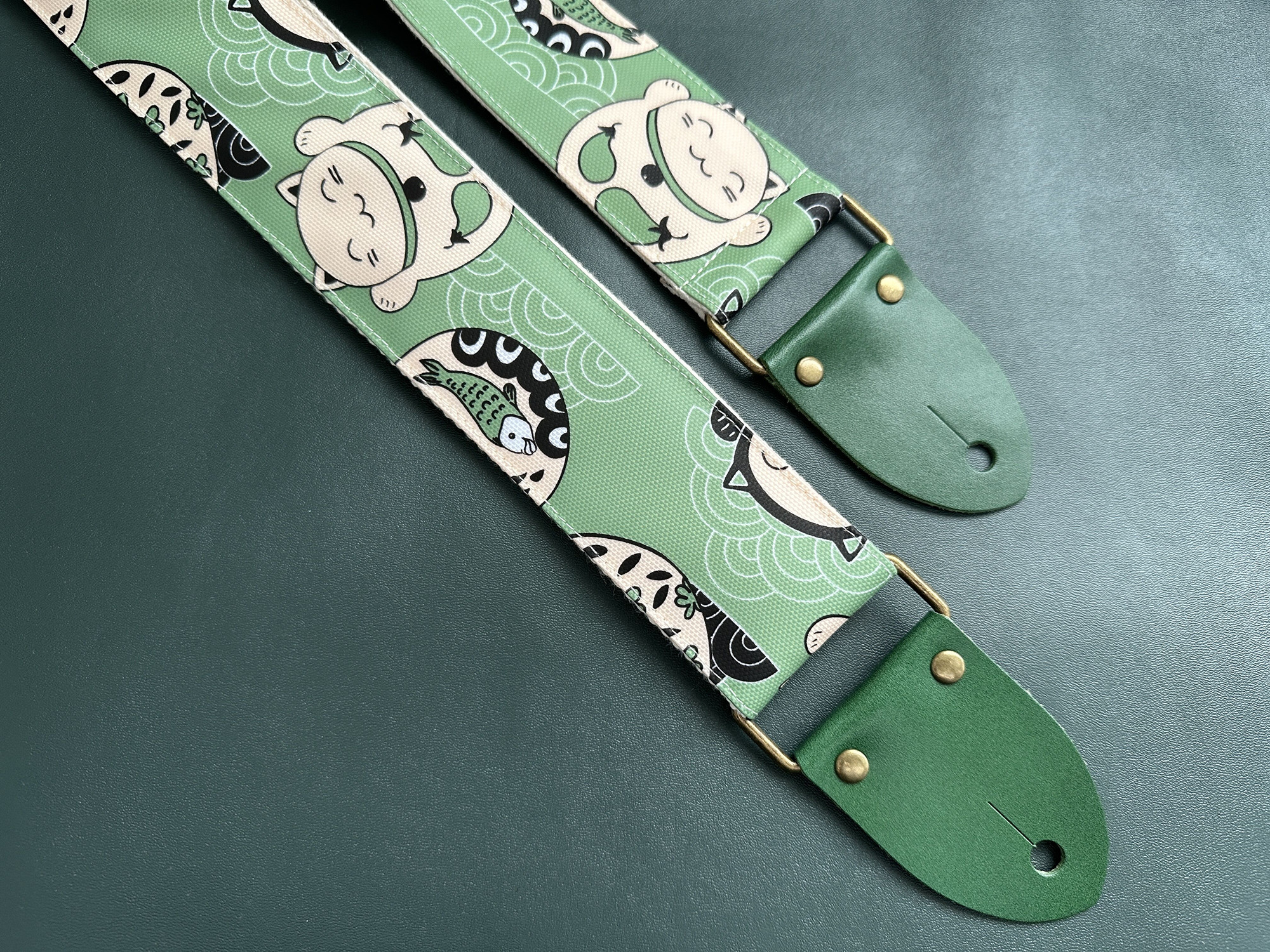 招财猫GIGFORU通用吉他贝斯背带