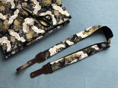 和风海绵垫适合各型号吉他背带