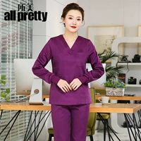 Сиреневый хлопковый лонгслив, комплект