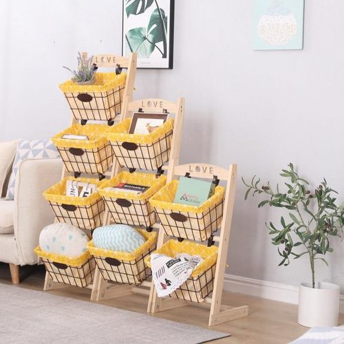 客厅客厅儿童玩具多层落地置物架