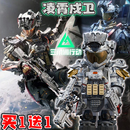 适用乐高三角洲行动凌霄戍卫威龙干员红狼积木人仔儿童拼装 玩具男