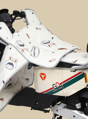 电动车挡风被四季通用双面防水电瓶摩托车防晒防雨罩春秋冬款夏季