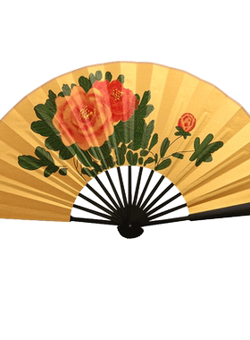 贵妃醉酒泥金宣纸中国风京剧扇子
